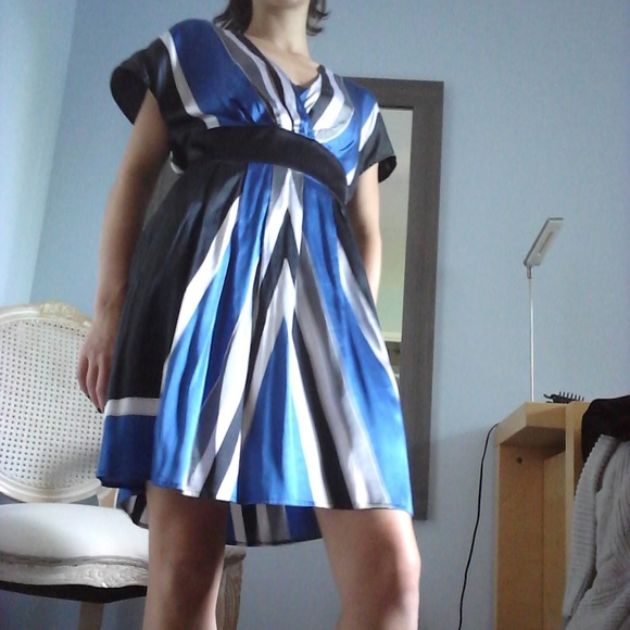 Express Silk Dress - Picture 2 of 6
